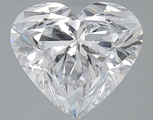 3.01 carat D-SI2 Natūralus Heart Deimantas (1)