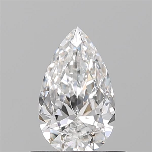 0.5 carat E-VVS2 Natūralus Pear Deimantas (1)