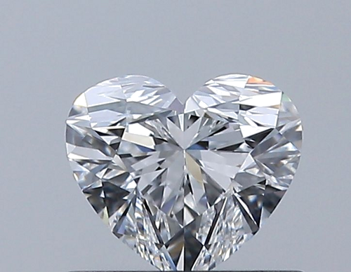 0.54 carat E-IF Natūralus Heart Deimantas (1)