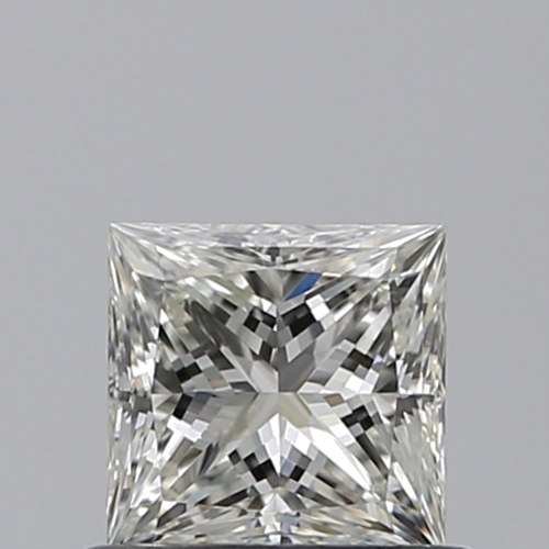 0.53 carat J-VVS1 Natūralus Princess Deimantas (1)