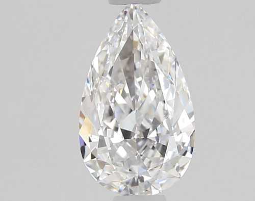 0.51 carat D-VS1 Natūralus Pear Deimantas (1)