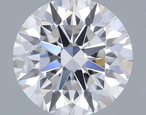 0.61 carat F-VVS1 Excellent cut Natūralus Round Deimantas (1)