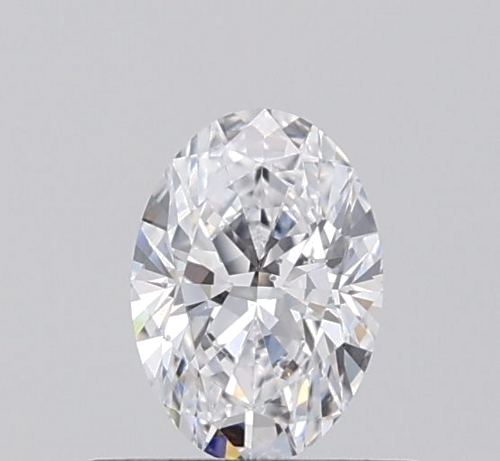 0.5 carat D-SI1 Natūralus Oval Deimantas (1)