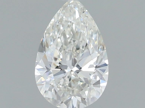 0.29 carat I-VVS2 Natūralus Pear Deimantas (1)