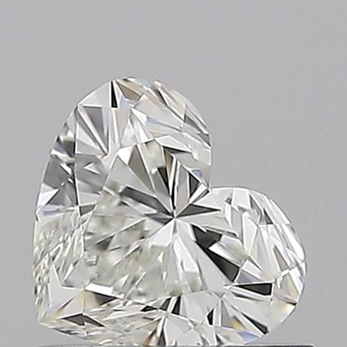 0.7 carat H-VVS1 Natūralus Heart Deimantas (1)