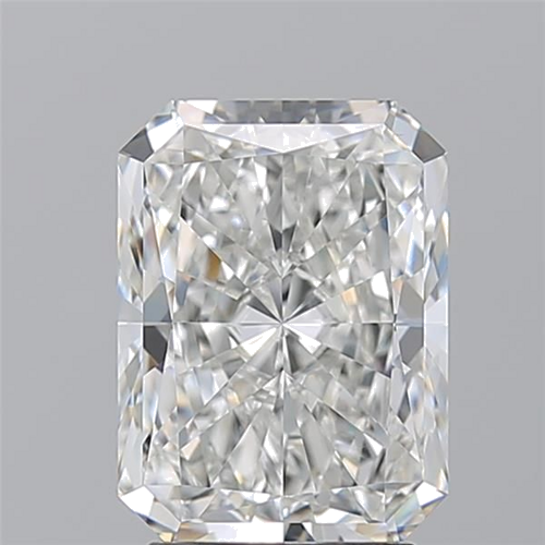 3.02 carat G-VS2 Natūralus Radiant Deimantas (1)