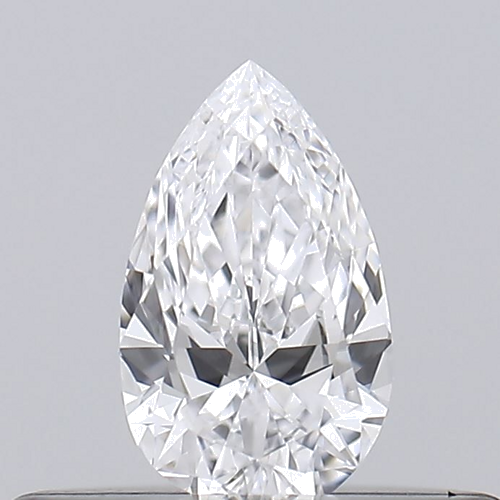 0.18 carat D-VS1 Natūralus Pear Deimantas (1)