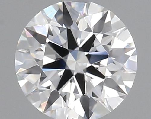 0.37 carat F-VVS2 Excellent cut Natūralus Round Deimantas (1)