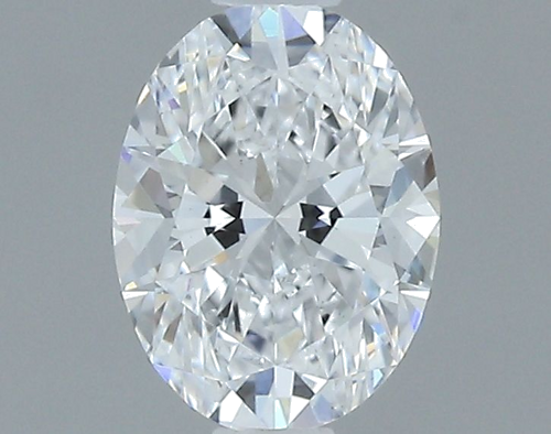 0.51 carat D-VS2 Natūralus Oval Deimantas (1)