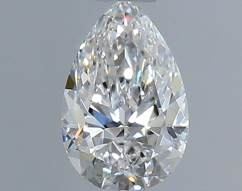 0.4 carat E-VVS2 Natūralus Pear Deimantas (1)