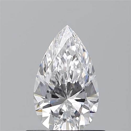 0.58 carat D-VS1 Natūralus Pear Deimantas (1)
