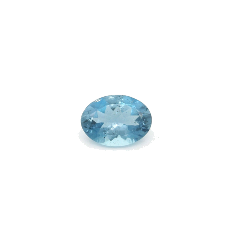 0.67 carat BLUE Oval Aquamarine (1)