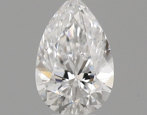 0.23 carat D-VVS2 Natūralus Pear Deimantas (1)