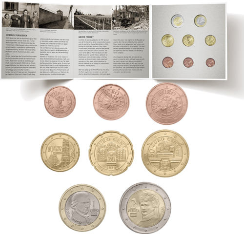 2020 Austria BU Euro coin set (2)