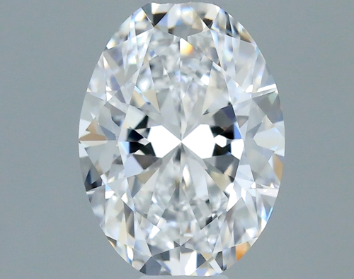 0.4 carat D-VVS2 Natūralus Oval Deimantas (1)