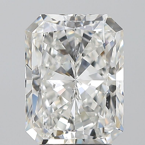 3.02 carat F-SI2 Natūralus Radiant Deimantas (1)