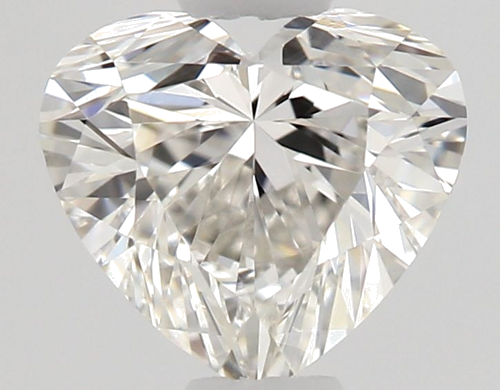 0.52 carat H-IF Natūralus Heart Deimantas (1)