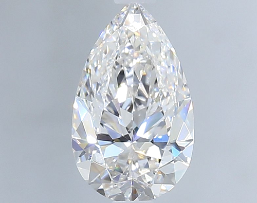 0.91 carat F-VVS1 Natūralus Pear Deimantas (1)