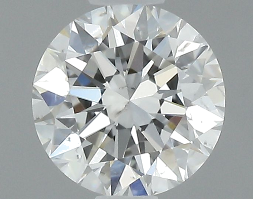 0.54 carat F-SI2 Excellent cut Natūralus Round Deimantas (1)