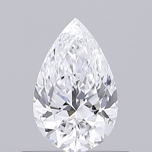 0.41 carat D-VS1 Natūralus Pear Deimantas (1)