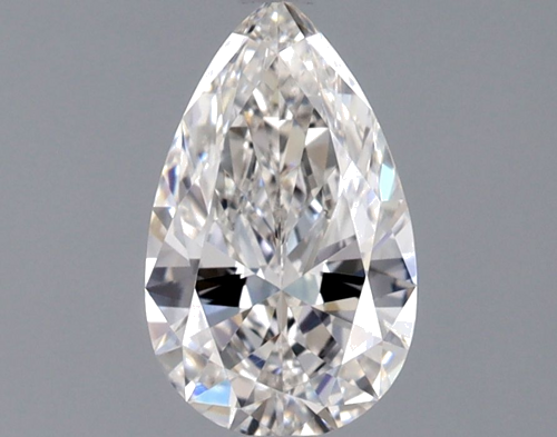 0.85 carat F-IF Natūralus Pear Deimantas (1)