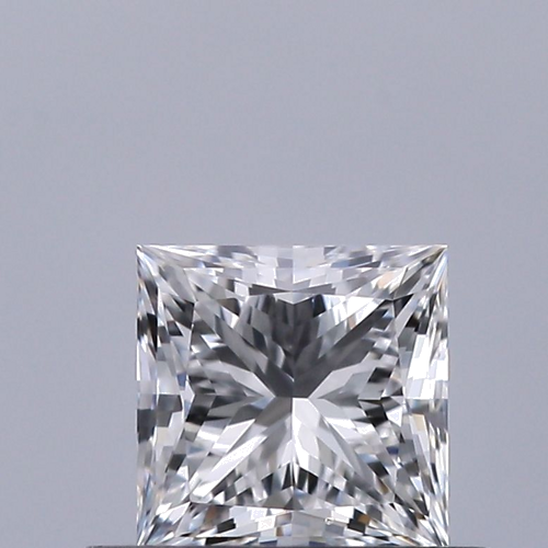 0.51 carat D-VS2 Natūralus Princess Deimantas (1)