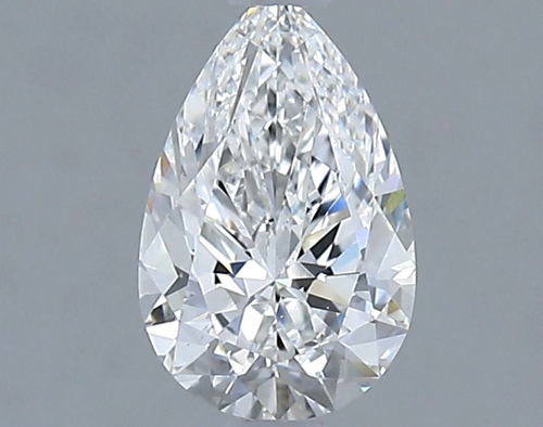 1.01 carat E-VS2 Natūralus Pear Deimantas (1)