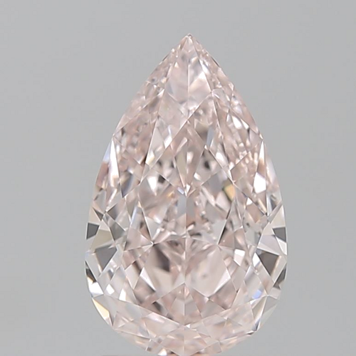 2.02 carat Fancy Light Brownish Pink-IF Natūralus Pear Deimantas (1)