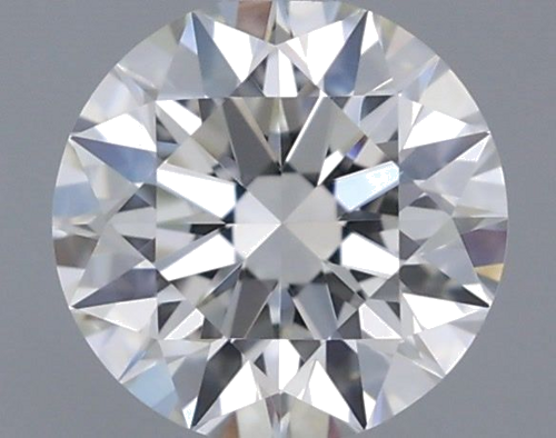 0.51 carat H-VVS1 Excellent cut Natūralus Round Deimantas (1)