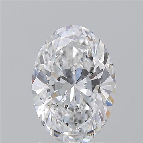 2.03 carat E-SI2 Natūralus Oval Deimantas (1)