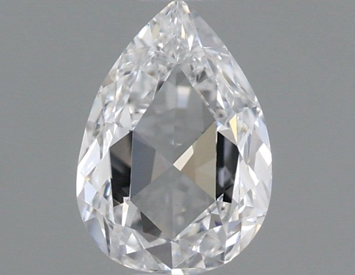 0.59 carat D-VS2 Natūralus Pear Deimantas (1)