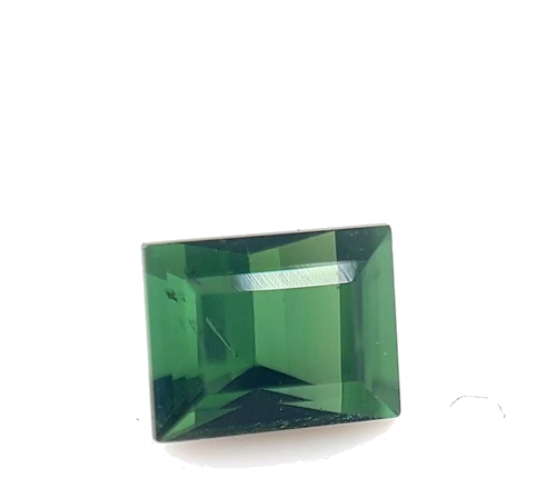 0.61 carat GREEN Baguette Tourmaline (1)