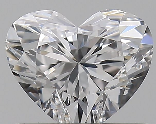 0.48 carat D-VS1 Natūralus Heart Deimantas (1)
