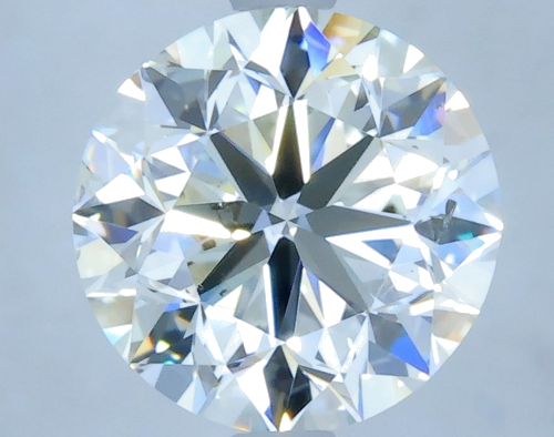 3.0 carat K-SI2 Very Good cut Natūralus Round Deimantas (1)