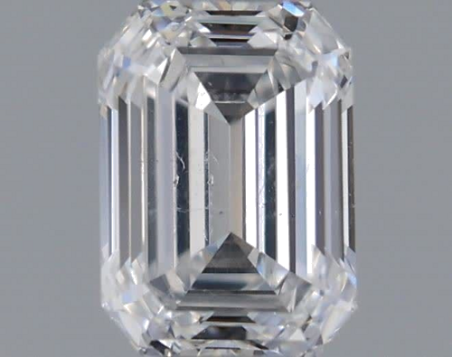 0.41 carat E-SI1 Natūralus Emerald Deimantas (1)