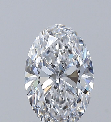 0.46 carat D-VS1 Natūralus Oval Deimantas (1)
