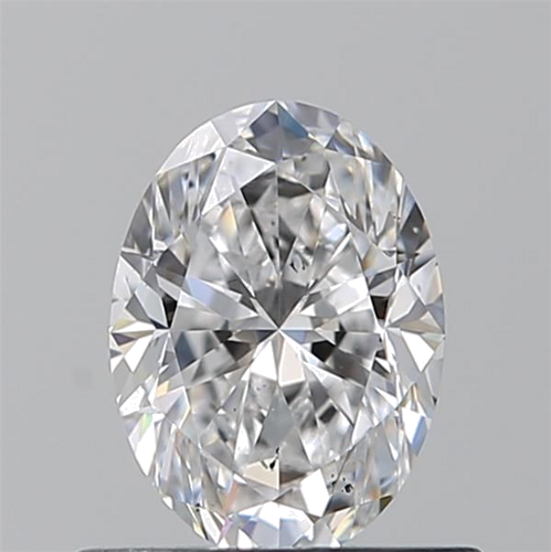 0.7 carat D-SI1 Natūralus Oval Deimantas (1)