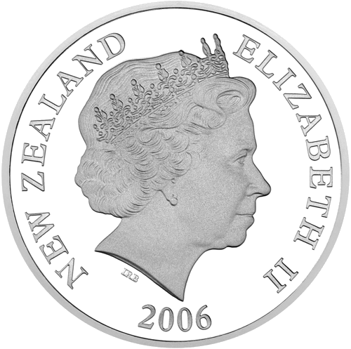 1 oz Kiwi 2006 Jaunzēlandes sudraba monēta (2)
