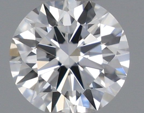 0.19 carat F-VVS1 Excellent cut Natūralus Round Deimantas (1)