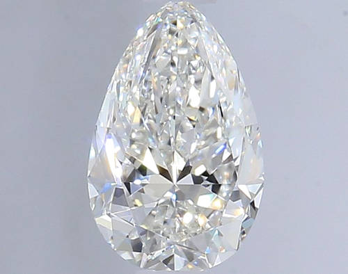 0.71 carat H-VS1 Natūralus Pear Deimantas (1)
