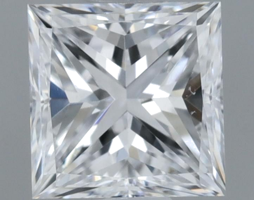 0.37 carat D-VS2 Natūralus Princess Deimantas (1)