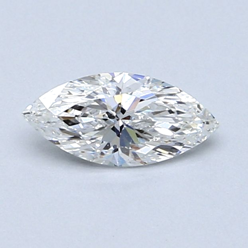 0.5 carat F-SI2 Natūralus Marquise Deimantas (1)