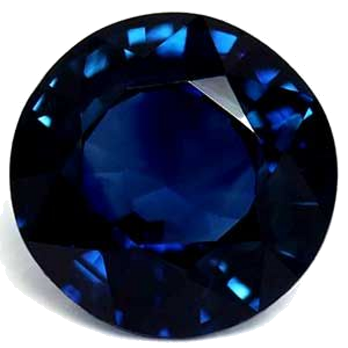 0.63 carat BLUE Round Safyras (1)