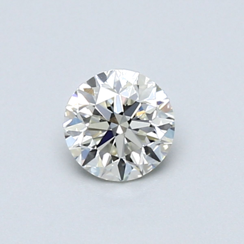 0.46 carat J-VVS2 Very Good cut Natūralus Round Deimantas (1)