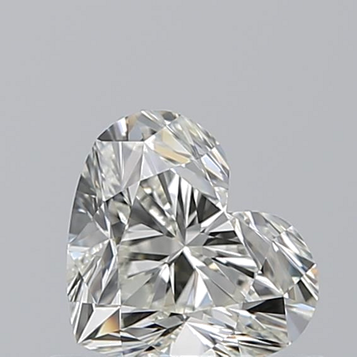 0.56 carat J-VS1 Natūralus Heart Deimantas (1)