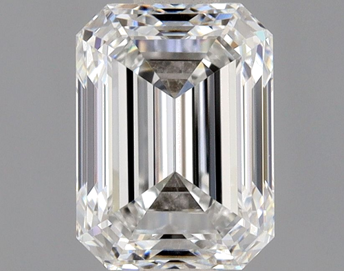 1.01 carat F-VVS2 Natūralus Emerald Deimantas (1)