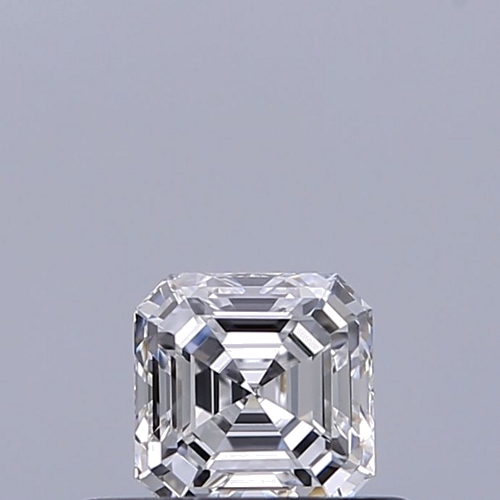 0.36 carat D-VVS2 Natūralus Asscher Deimantas (1)