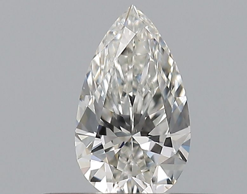 0.3 carat G-VS2 Natūralus Pear Deimantas (1)