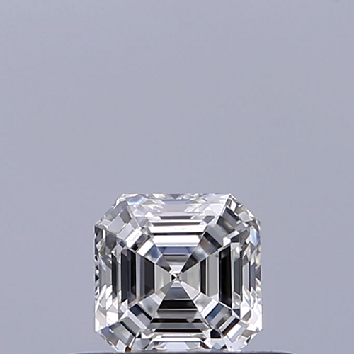 0.31 carat F-VVS1 Natūralus Asscher Deimantas (1)