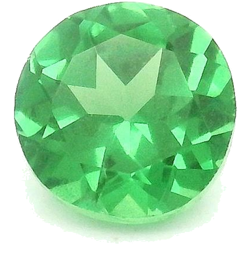 0.43 carat GREEN Round Garnet (1)